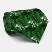 ピンホイールのタイ – 緑 ネクタイ (ロール)