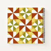 ピンホイールキルトボックキルター ノートブック (裏面)