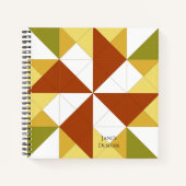 ピンホイールキルトボックキルター ノートブック (正面)