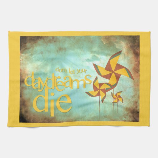 ピンホイールデイドリーム キッチンタオル (横)