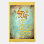 ピンホイールデイドリーム キッチンタオル (縦)