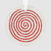 ピンホイールモザイクアクリルサークルオーナメント オーナメント (裏面)