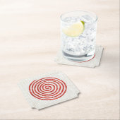 ピンホイールモザイクチケット紙コースター ペーパーコースター (インサイチュ)