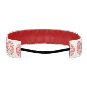 ピンホイールモザイク非ヘッドバスリップまたは滑ることンドン アスレチックヘッドバンド (裏面)