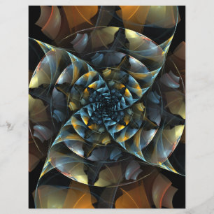 ピンホイール抽象芸術アートフライヤー チラシ