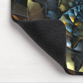 ピンホイール抽象芸術アートマウスパッド マウスパッド (コーナー)