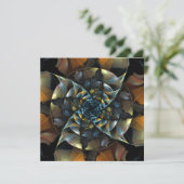 ピンホイール抽象芸術アート (スタンド正面)