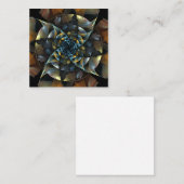 ピンホイール抽象芸術アート エンクロージャーカード (正面/裏面)