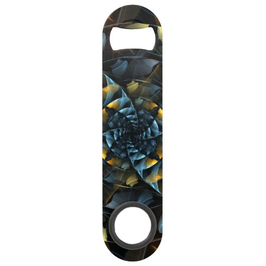 ピンホイール抽象芸術アート スピード栓抜き (正面)