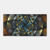 ピンホイール抽象芸術アート デスクマット (正面)