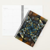 ピンホイール抽象芸術アート プランナー手帳 (ディスプレー)