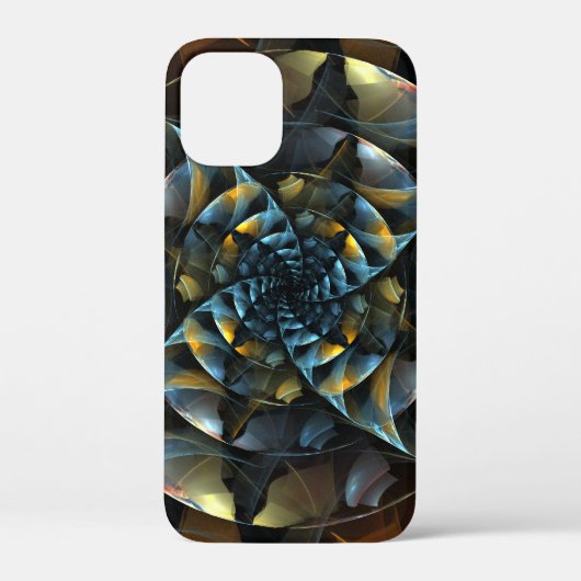 ピンホイール抽象芸術アート Case-Mate iPhoneケース (裏面)