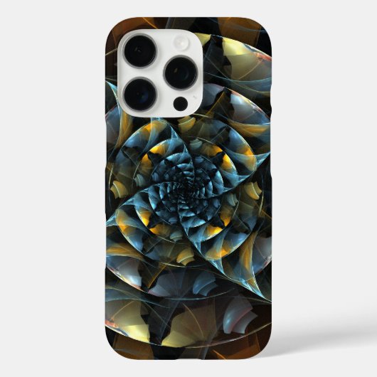 ピンホイール抽象芸術アート Case-Mate iPhoneケース (裏面)