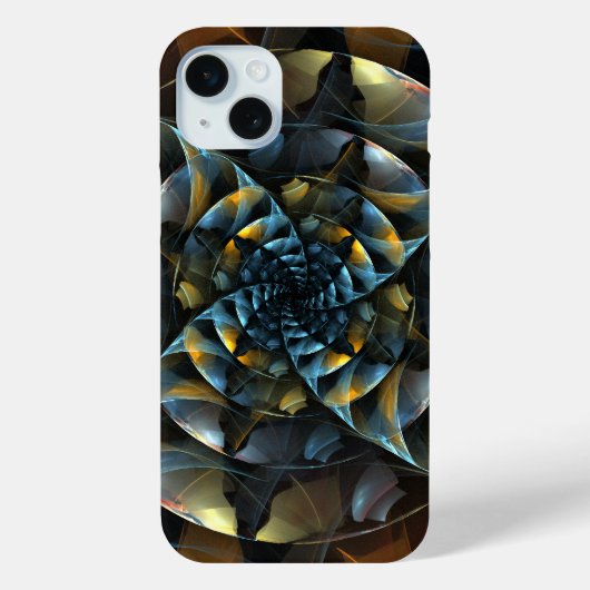 ピンホイール抽象芸術アート Case-Mate iPhoneケース (裏面)
