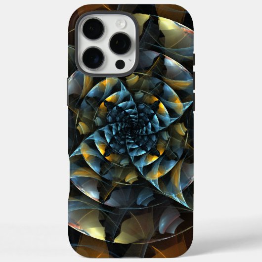 ピンホイール抽象芸術アート Case-Mate iPhoneケース (裏面)