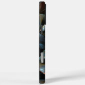 ピンホイール抽象芸術アート Case-Mate iPhoneケース (裏面 / 右)