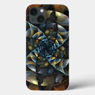 ピンホイール抽象芸術アート iPhone 13ケース