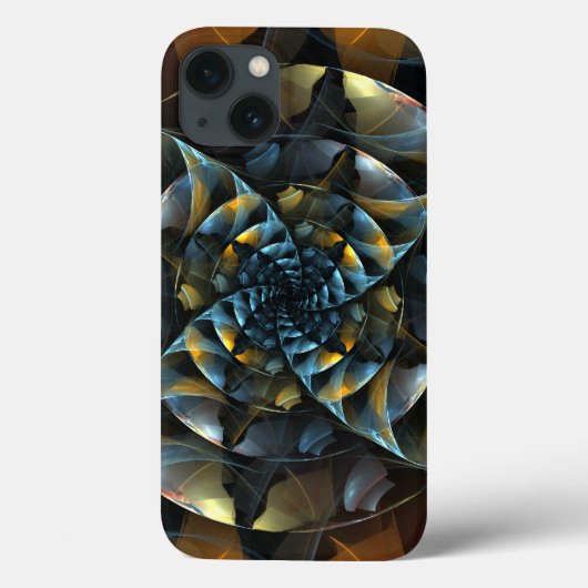 ピンホイール抽象芸術アート Case-Mate iPhoneケース (裏面)