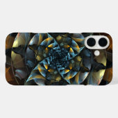 ピンホイール抽象芸術アート Case-Mate iPhoneケース (裏面 (横))