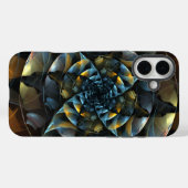 ピンホイール抽象芸術アート Case-Mate iPhoneケース (裏面 (横))
