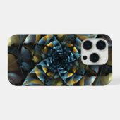 ピンホイール抽象芸術アート iPhoneケース (裏面横)