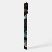 ピンホイール抽象芸術アート iPhoneケース (右側面)