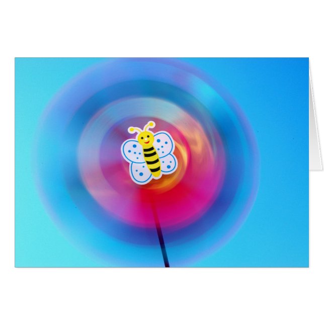 ピンホイール玩具カード (正面横)