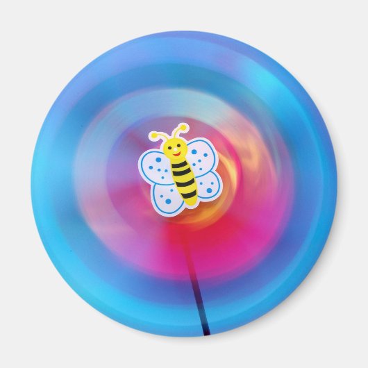 ピンホイール玩具磁石 マグネット (正面)