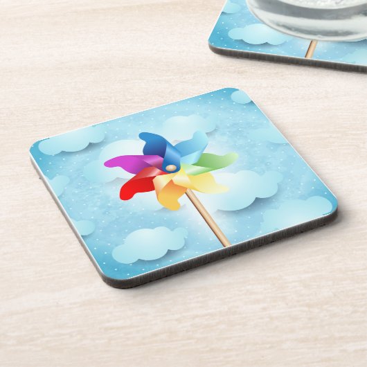 ピンホイール コースター (左側)