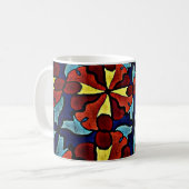 ピンホイール コーヒーマグカップ (正面左)