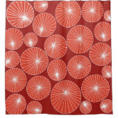 ピンホイール シャワーカーテン (正面)