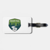 ピンホティトレイルアラバマジョージア ラゲッジタグ (裏面横)