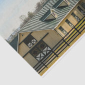 ピンホース納屋と馬小屋のように整った 薄葉紙 (詳細)