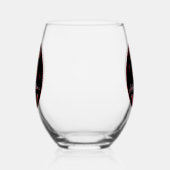 ピンボールアーケード飲み物用品 ステムなしワイングラス (右)