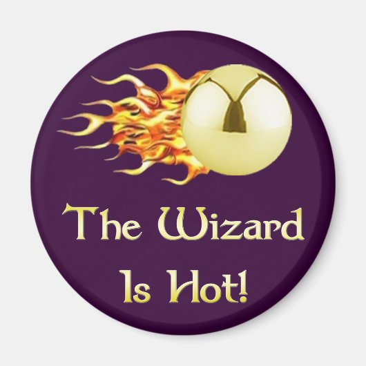 ピンボールウィザードがホット マグネット (正面)