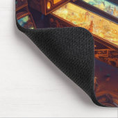 ピンボールウィザード非スリップまたは滑ることマウスパッド#3-3 マウスパッド (コーナー)