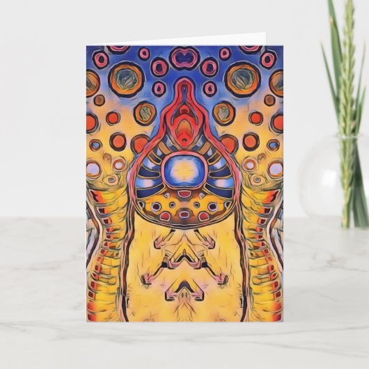 「ピンボールウィザード」グリーティングカード サンキューカード (正面)