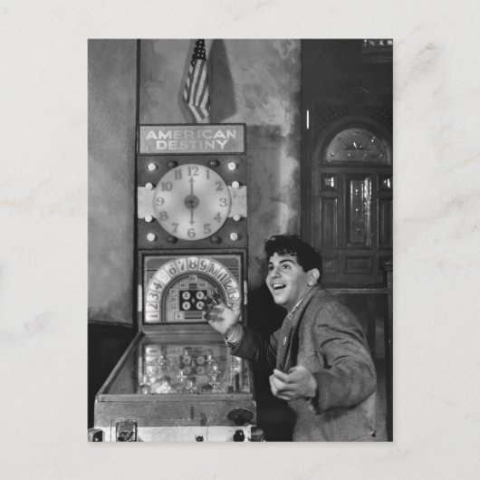 ピンボールウィザード: 1940年代 ポストカード (正面)