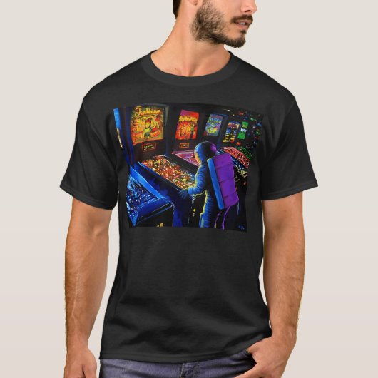 ピンボールウィザード Tシャツ (正面)