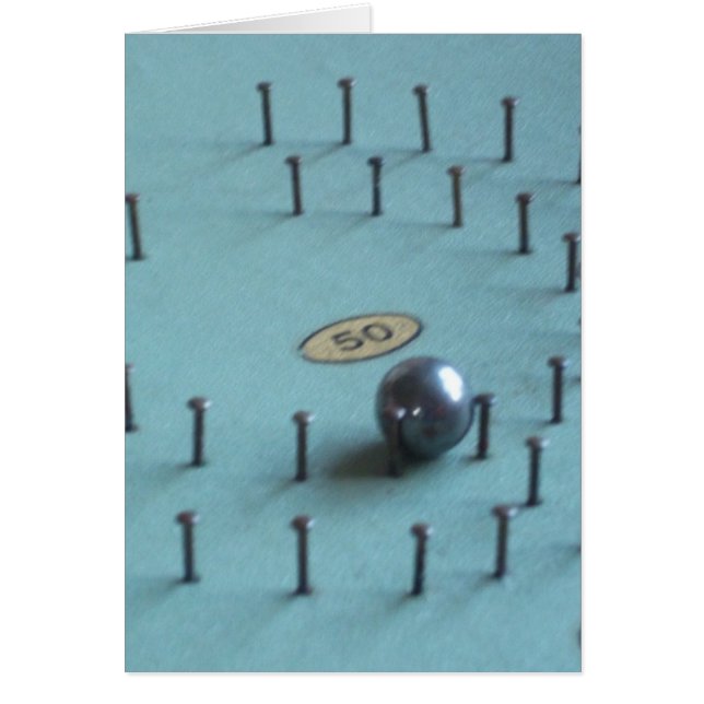 ピンボールカード (正面)