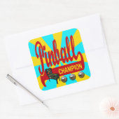 ピンボールチャンピオン スクエアシール (封筒)