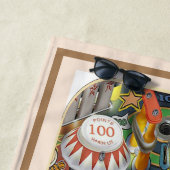 ピンボールビーチタオル ビーチタオル (インサイチュ)