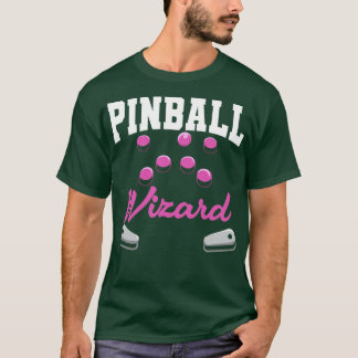 ピンボールピンボールプレーヤー Tシャツ