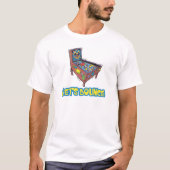 ピンボールマシンをバウンドさせる Tシャツ (正面)