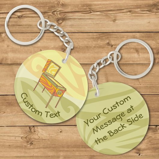 ピンボールマシンキーチェーン キーホルダー