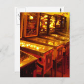 ピンボールマシン ポストカード (正面/裏面)