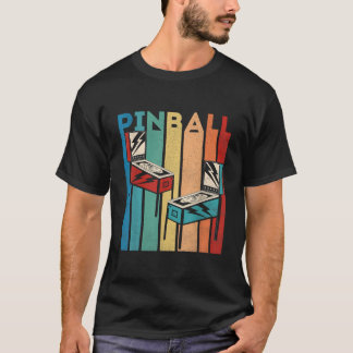 ピンボールレトロヴィンテージマルチボールピンボールマシンAr Tシャツ