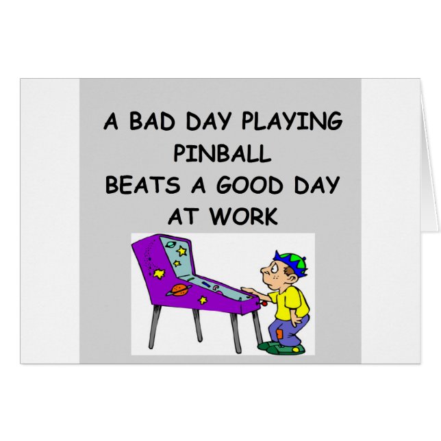 ピンボール冗談 (正面横)