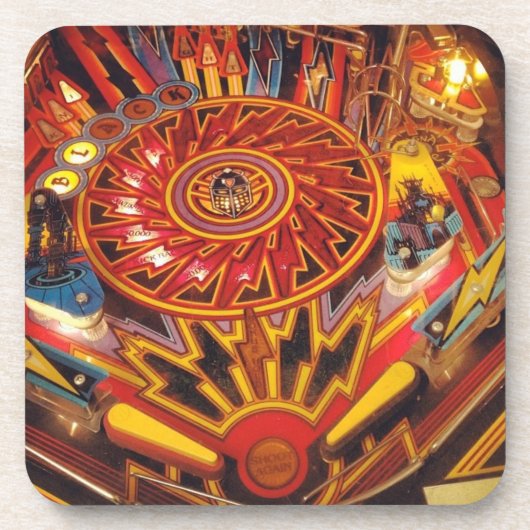 ピンボール機のコースター コースター (正面)