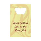 ピンボール機クレジットカードボトルオープナー クレジットカード栓抜き (裏面)